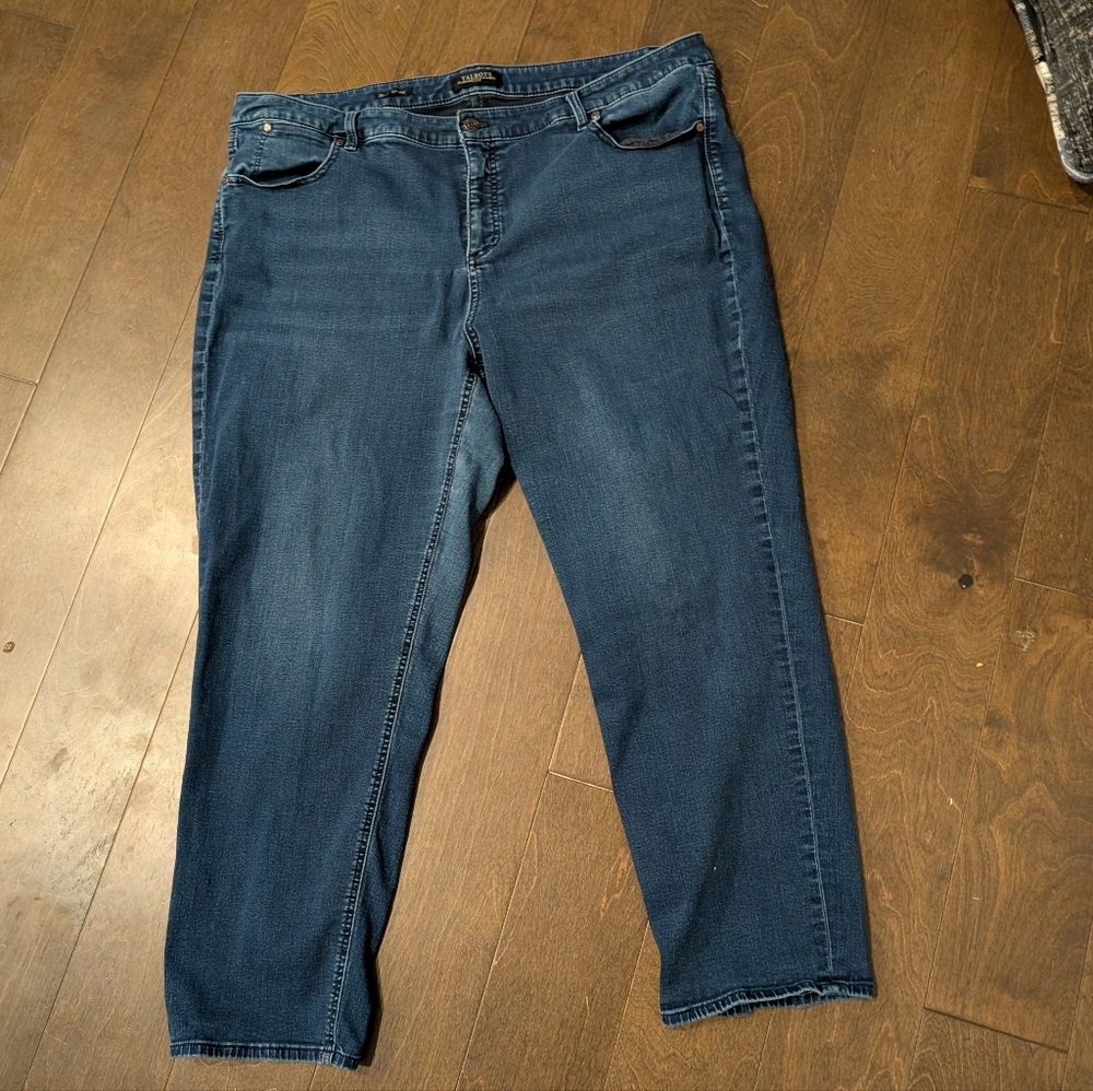 Talbots Flawless Five Pocket Slim Ankle Jeans, 24W